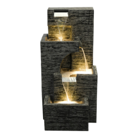 Waterornament Praag - 82cm hoog - Polystone